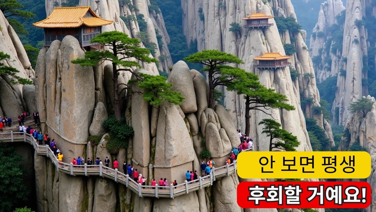 중국이 숨기고 싶어하는 12개의 산 - 믿을 수 없는 비현실적인 장소들- 2부