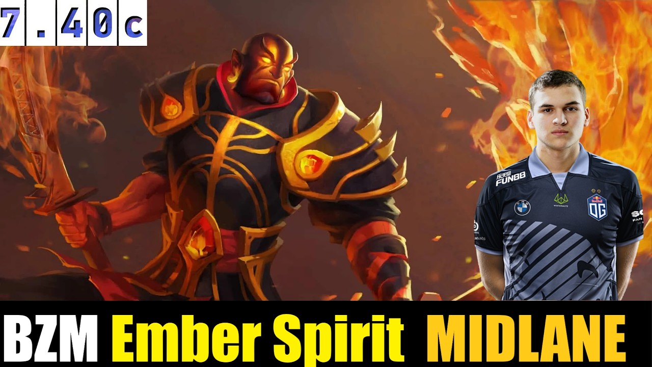 🤯 BZM [Ember Spirit] MID 7.40c - DOTA 2 HIGHEST MMR MATCH#dota2   #dota2gameplay  #bzm