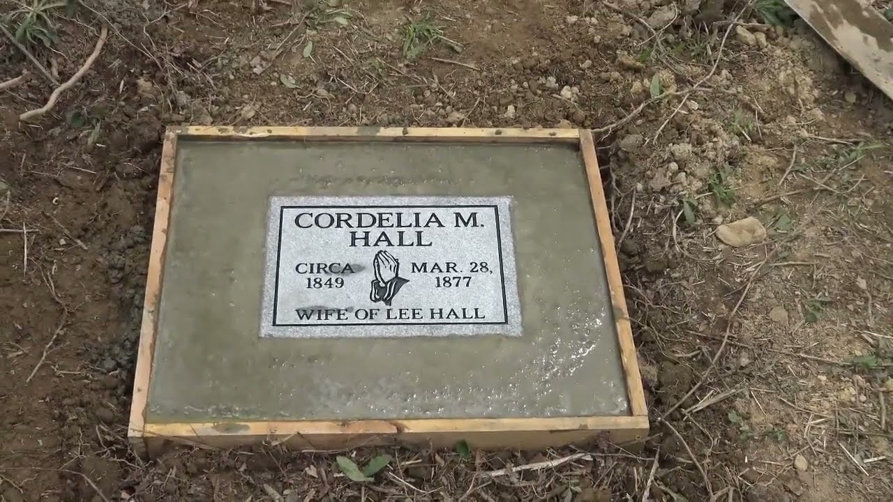 Setting Grave Markers