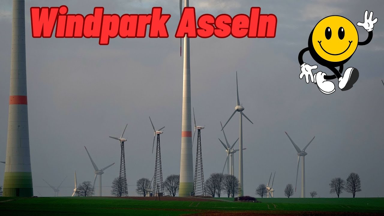 Windpark Asseln/Südwind, Enercon, Micon, Vestas, An Bonus, Nordex Windkraftanlagen 17.02.2024/Teil 1