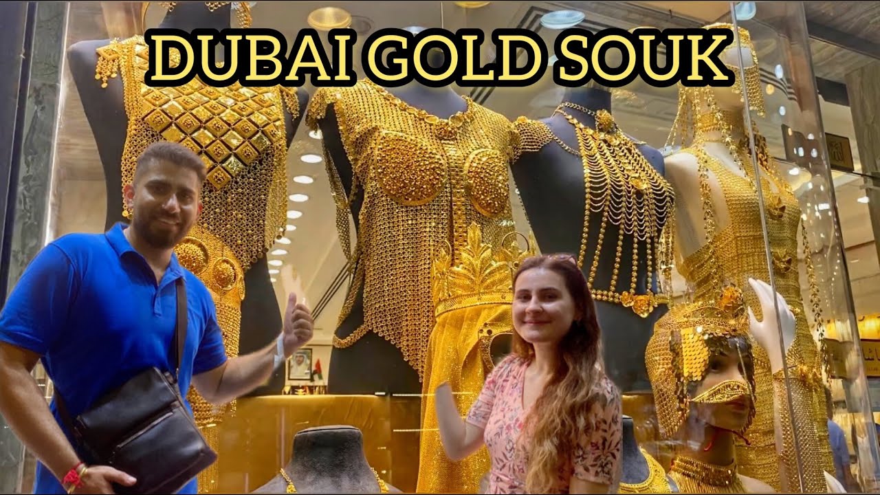 DUBAI’S GOLD SOUK | DUBAI altınları | Gold market | complete walking tour | Aug 2022