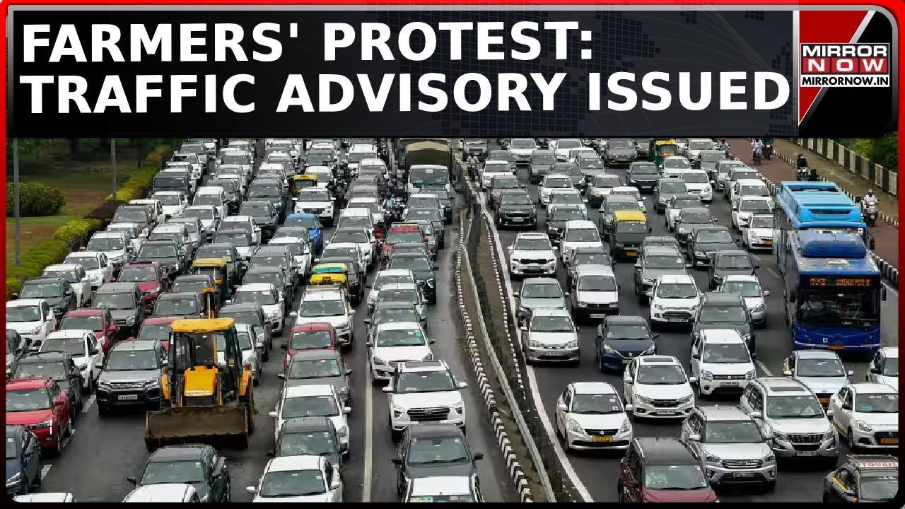 Delhi-Noida Border Fortified | Traffic Advisory Issued As Thousands To March From Noida To Delhi