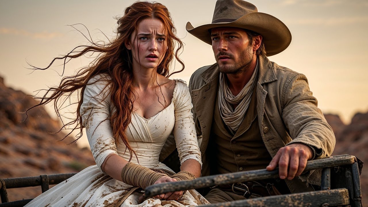 Bride Was Bound In A Wagon And Weeping, A Cowboy Rode Beside And Said “She’s Mine Now”