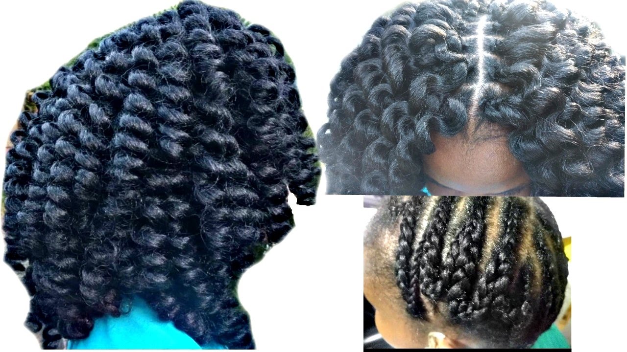 How to Crochet Curly Hair - Bounce Twist  - Crochet Protective Style