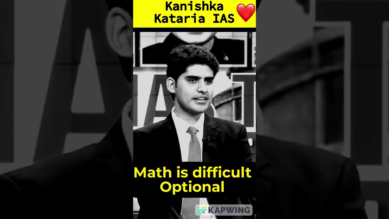 UPSC Optional is very lengthy ~ Kanishka Kataria - 01 #upsc  #toppertalks