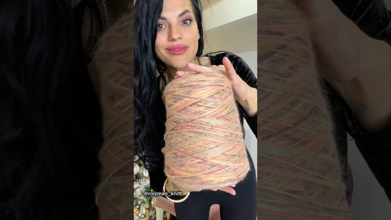 Новый вязаный пуловер по моему МК🥰 #вязання #fashion #crochet #вязание  #свитер #knitting #knit