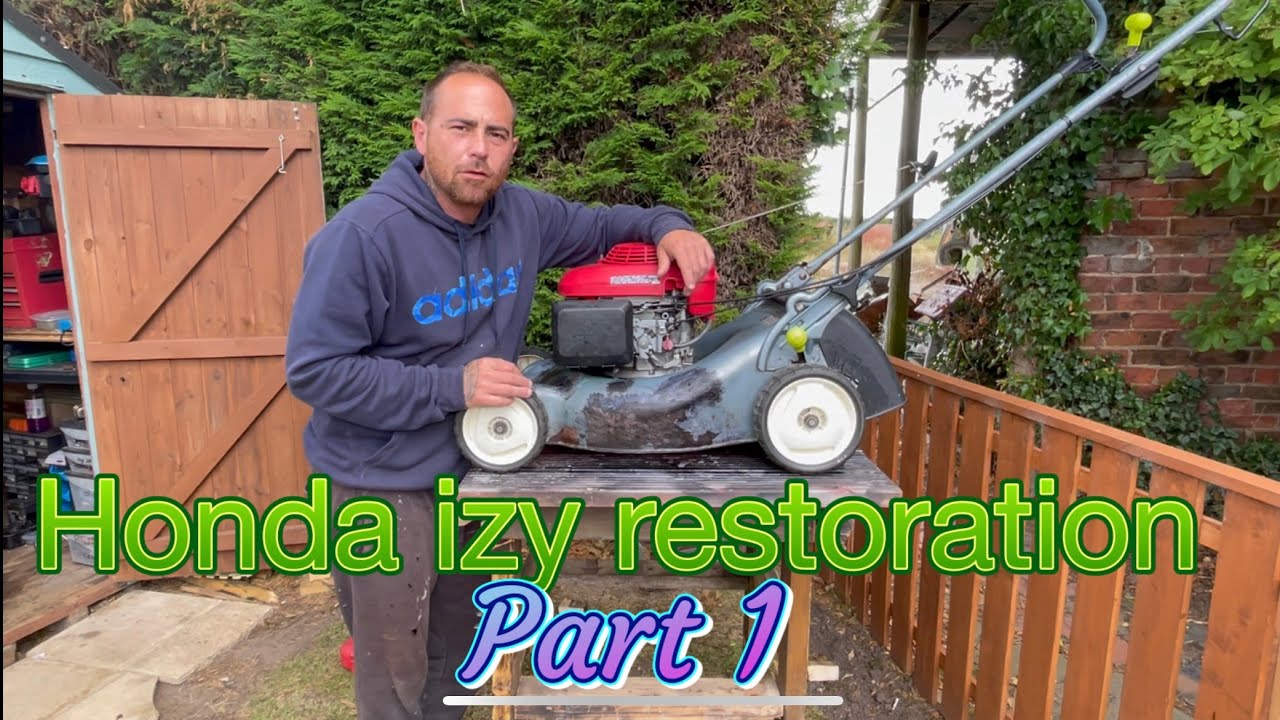 РЕСТАВРАЦИЯ ХОНДА ИЗИ #газонокосилка #honda #izy