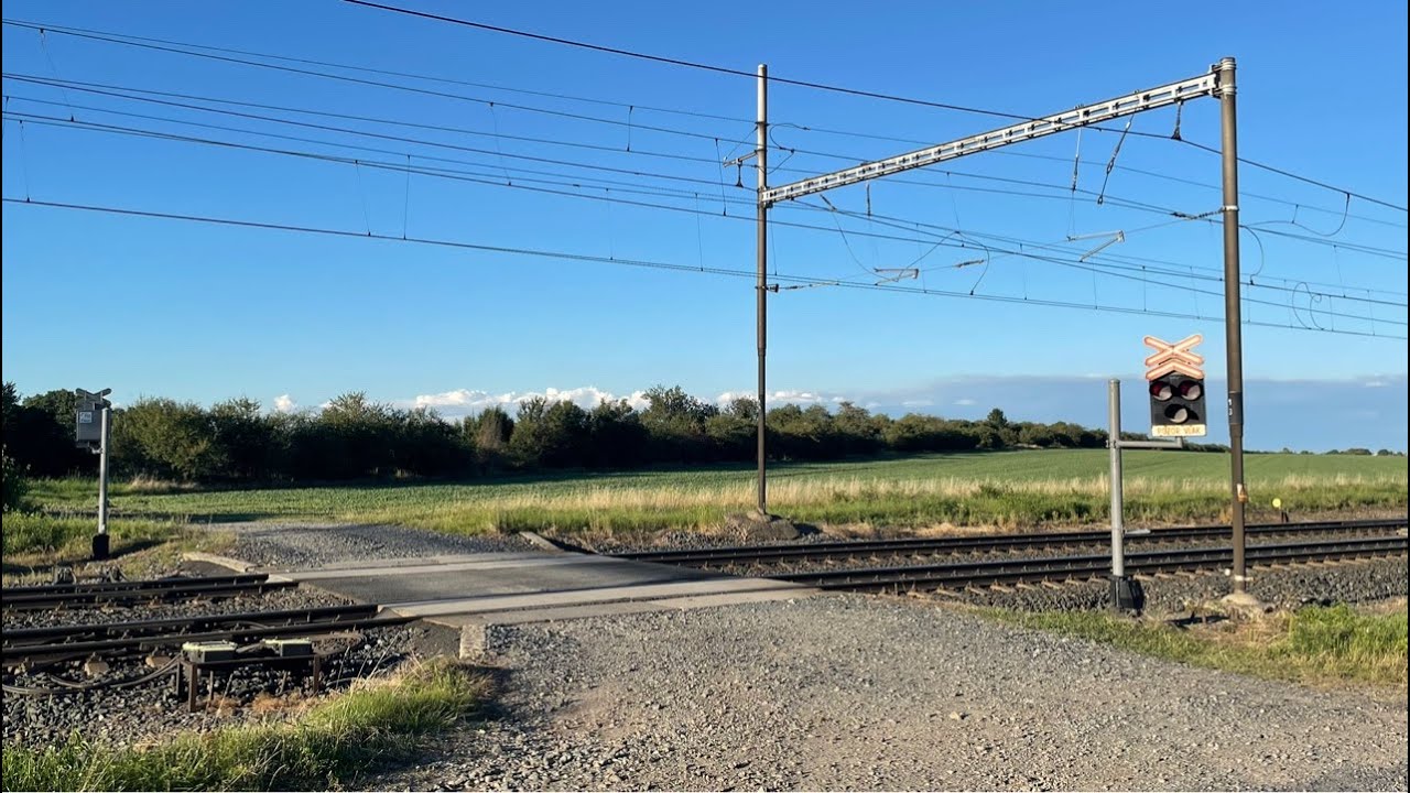 LIVESTREAM #54: Železniční přejezd Kostomlaty nad Labem - 31.8.2025 / Czech railroad crossing