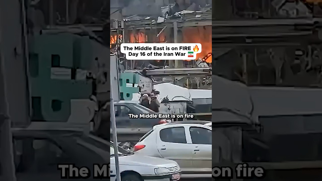 The Middle East Is On FIRE - Day 16 of the Iran War 🔥