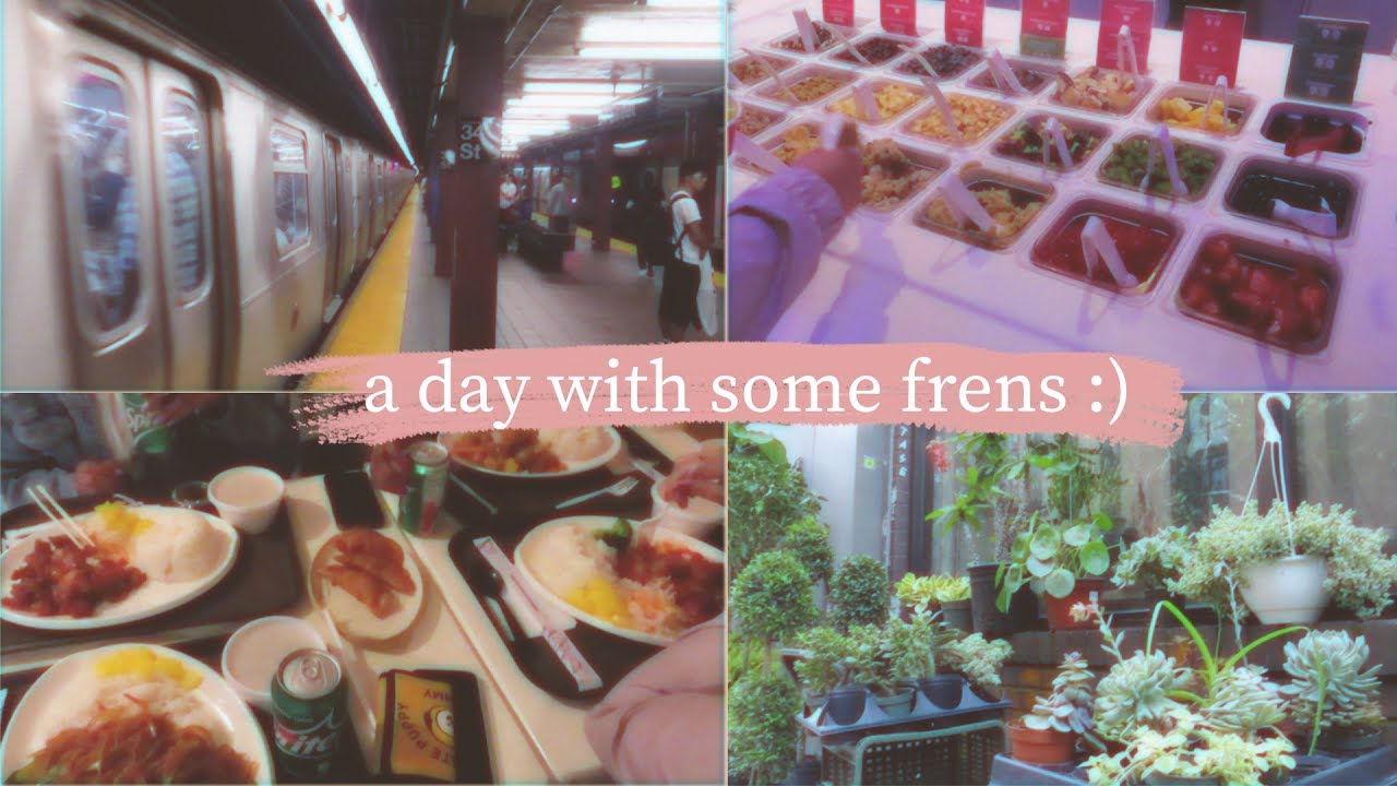 daily vlog: getting korean food and frozen yogurt! 🍦ㅣnats vlogs