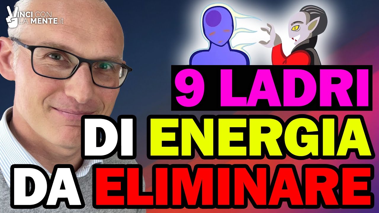 9 Ladri di Energia da Eliminare!