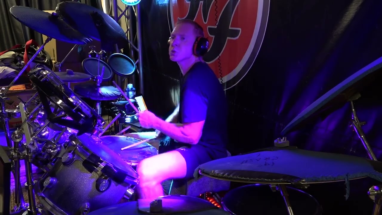 The Cult (Michael Lee) 'Love Removal Machine' live drum cover
