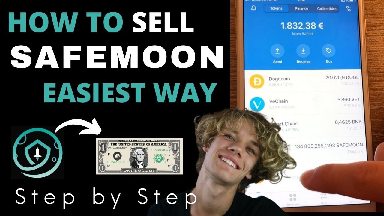 How to SELL SafeMoon Step by Step Tutorial | Selling SafeMoon on Binance (Cash out SafeMoon Crypto)