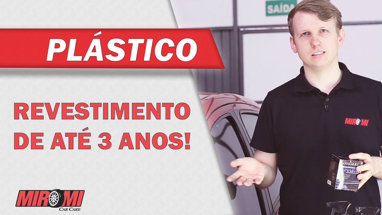 V-Plastic Vonixx - Revestimento e Restaurador de Plásticos - Dura até 3 anos, mesmo!