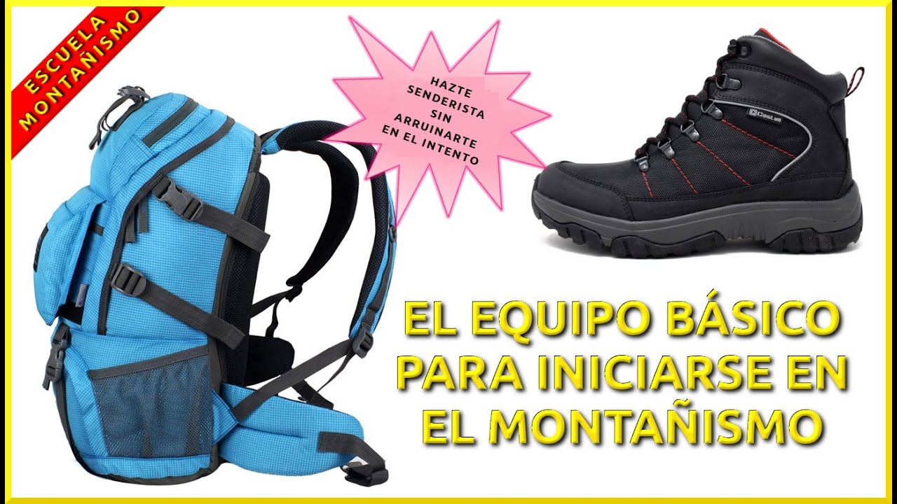 &iquest;Quieres iniciarte en el senderismo y no tienes mucho presupuesto? &iexcl;Te digo como!