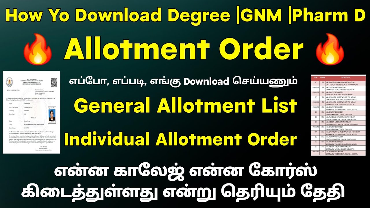 📣How To Download Allotment Order / What is the Allotment Order like, when should I download it?
