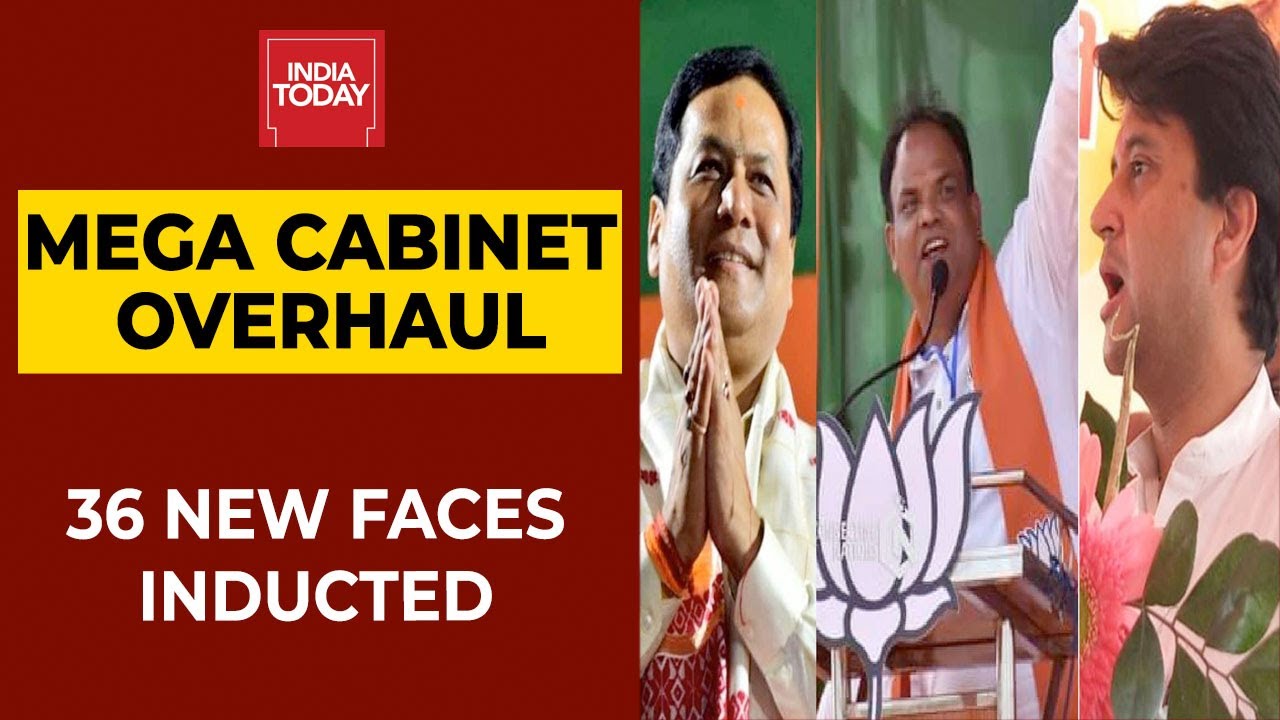 Mega Cabinet Overhaul: Union Cabinet Now Has 78 Members 36 New Faces Inducted & 12 Ministers Dropped