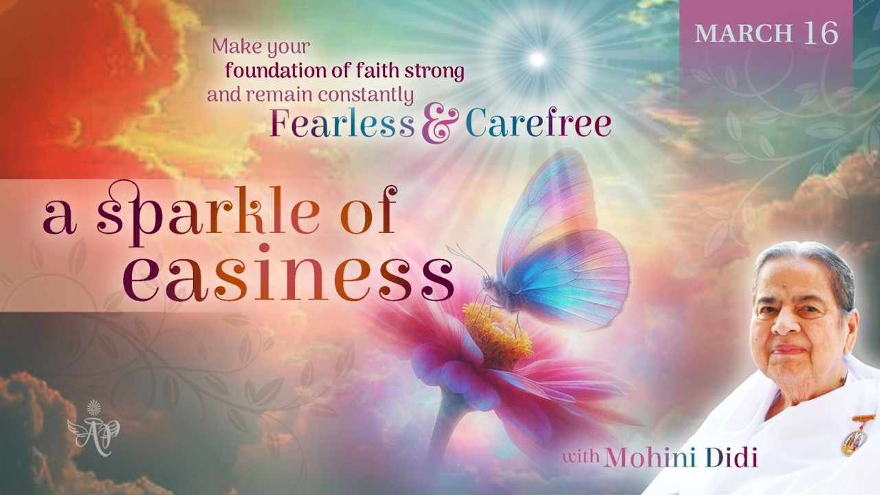 March 16, 2026 - Mohini Didi - a sparkle of easiness