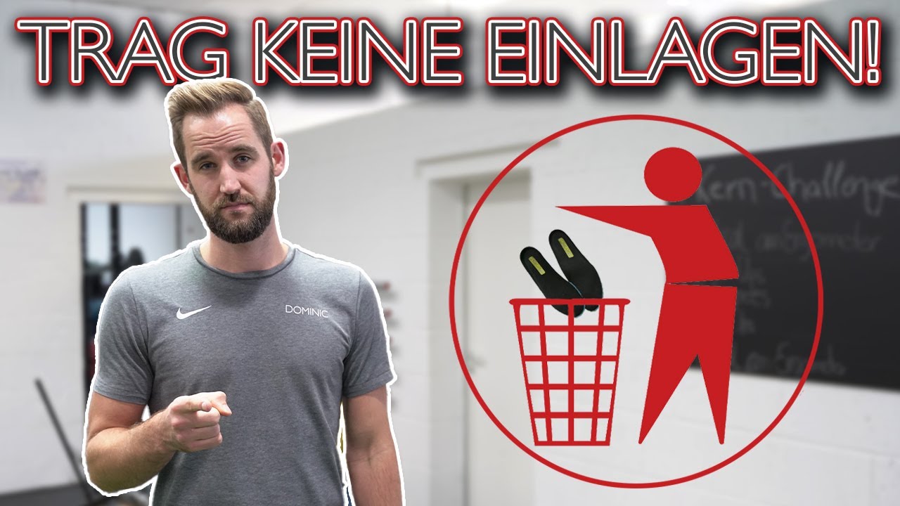 Warum Du keine Einlagen tragen solltest! | Realtalk | Kernfit