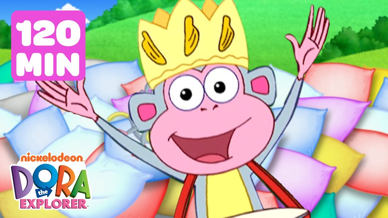 Boots' Funniest Moments! w/ Dora the Explorer #2 🤭 120 Minutes | Dora & Friends