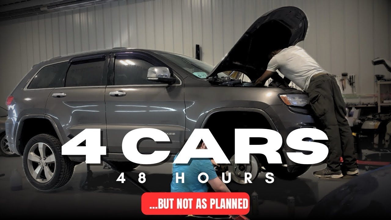 4 Cars in 48 Hours | The Plan Changed Halfway Through