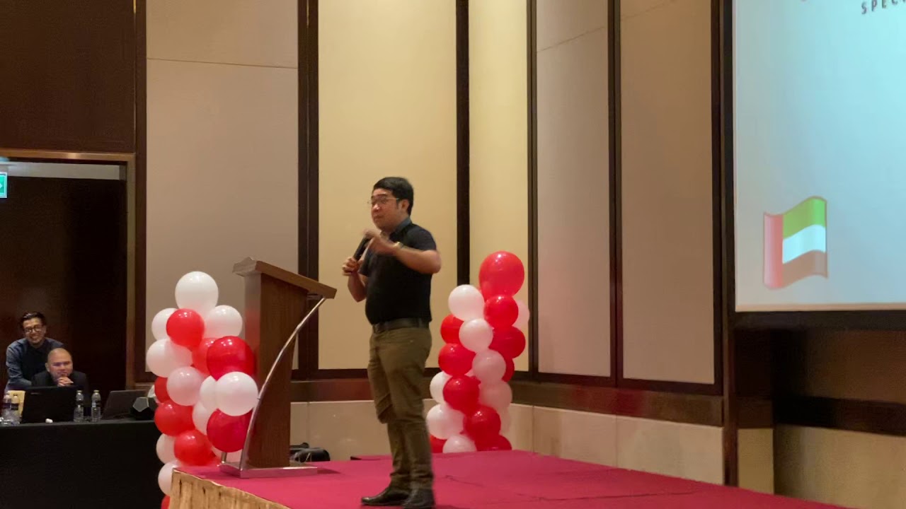 Michael Angelo Lobrin in Dubai Nov 2019