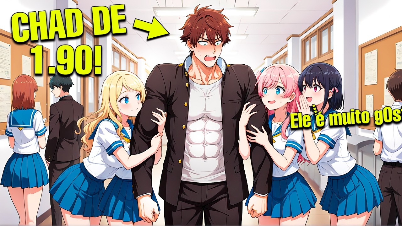 Ele Construiu um Corpo Monstruoso Para Parar de Sofrer Bullying&hellip; Ent&atilde;o Todas as Hero&iacute;nas Amam Ele!