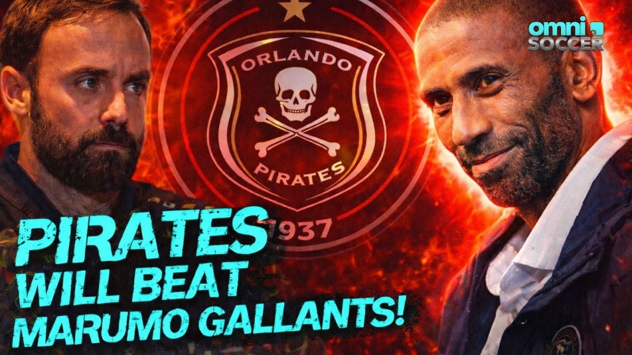 Orlando Pirates to Beat Marumo Gallants | Kaizer Chiefs Will Win the CAF Confederation Cup
