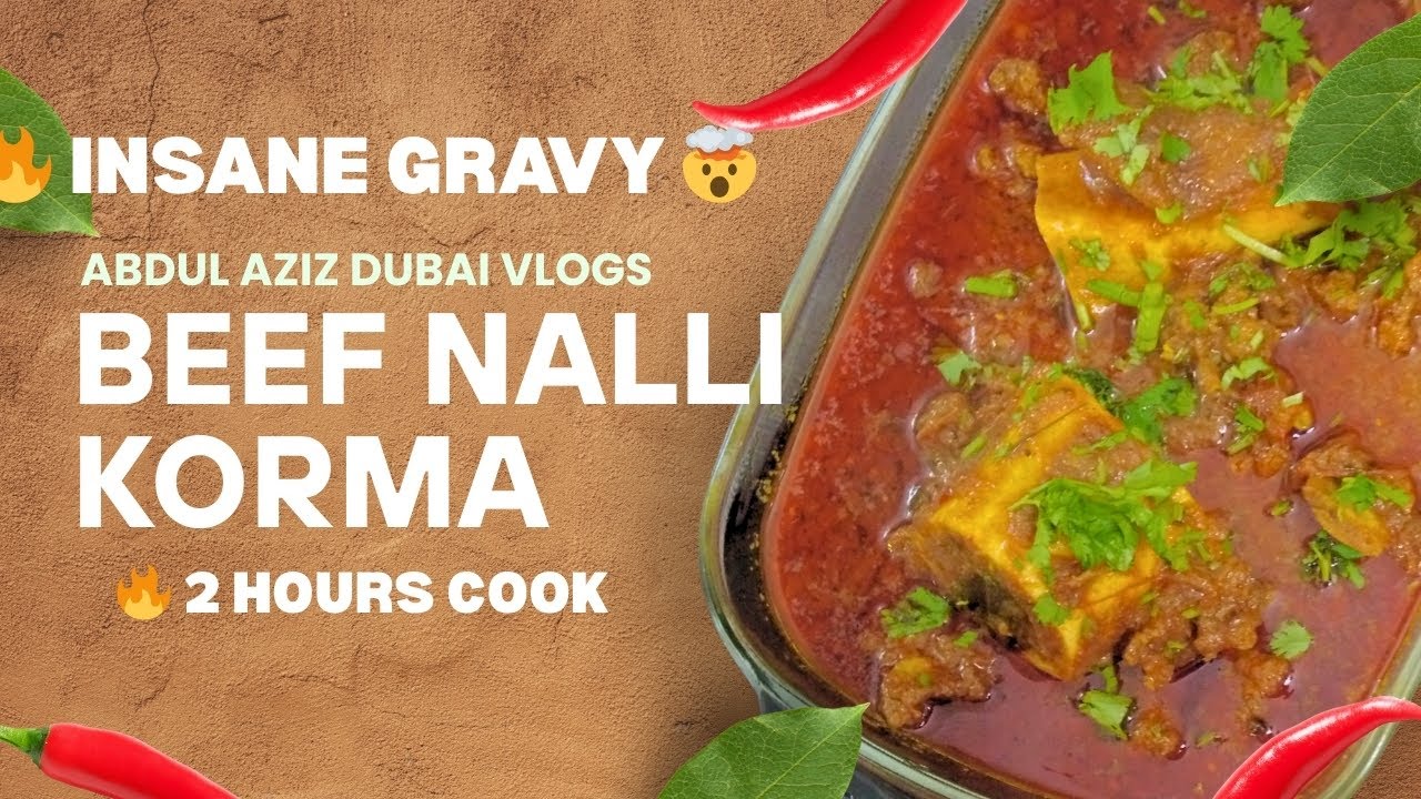 🍖 Restaurant-Style Beef Nalli Korma | Rich, Slow-Cooked Magic 🔥 Beef Nalli Korma Recipe |