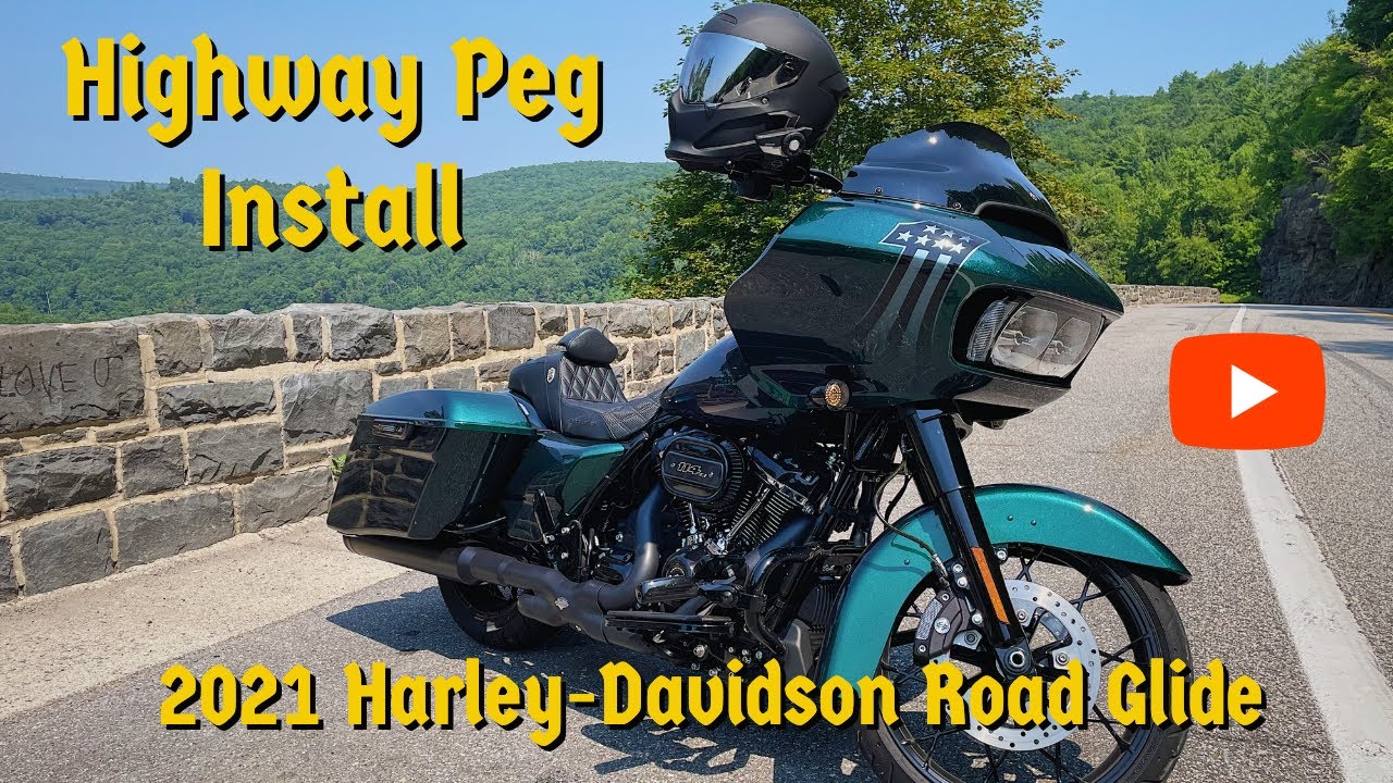 Максимальный комфорт! Установка подножек на Harley Davidson Road Glide Special Touring 2021 года