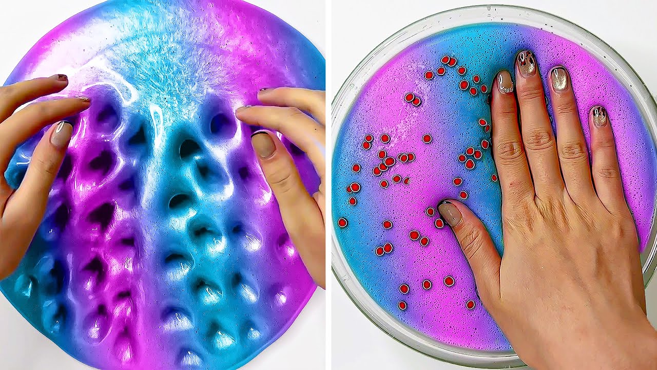 24 Hours Of Oddly Satisfying Slime ASMR - Relaxing When Stressed Or Sleepy