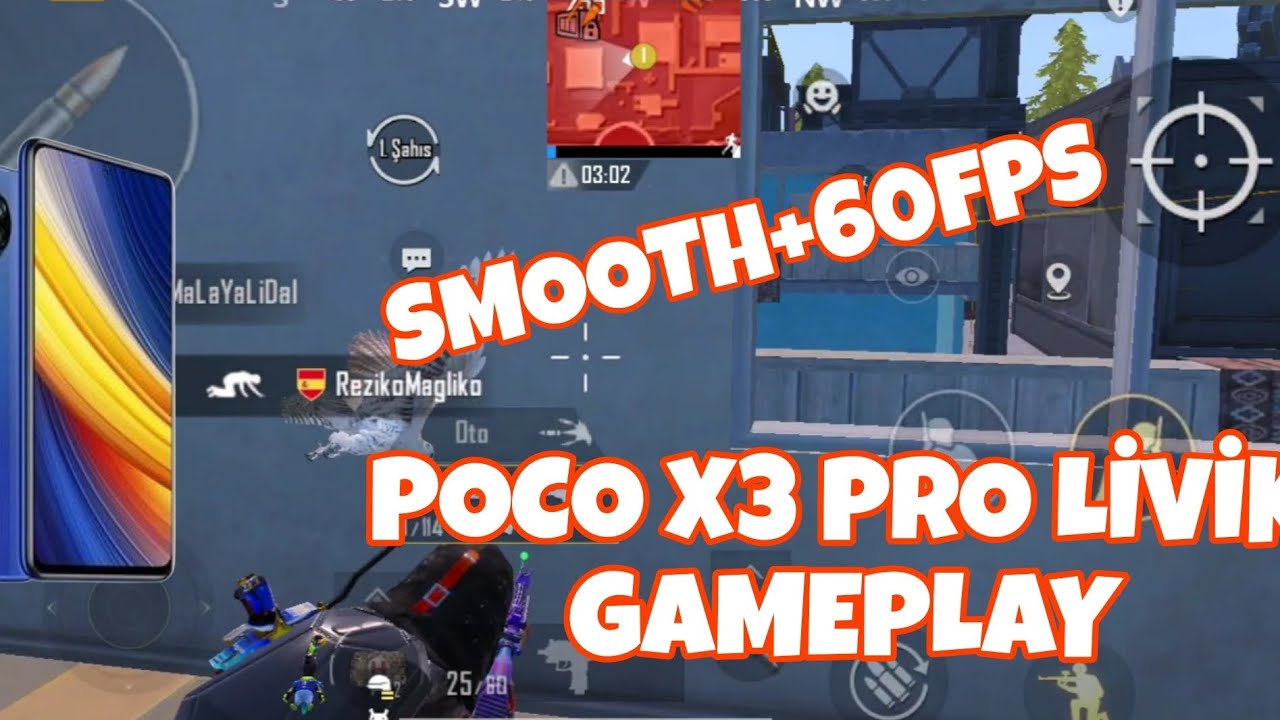 | POCO X3 PRO LİVİK GAMEPLAY SMOOTH+60FPS |