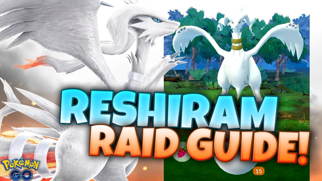 THIS LEGENDARY IS SUPER POWERFUL!!  Pok&eacute;mon GO Reshiram Raid Best Counters and Strategy!!