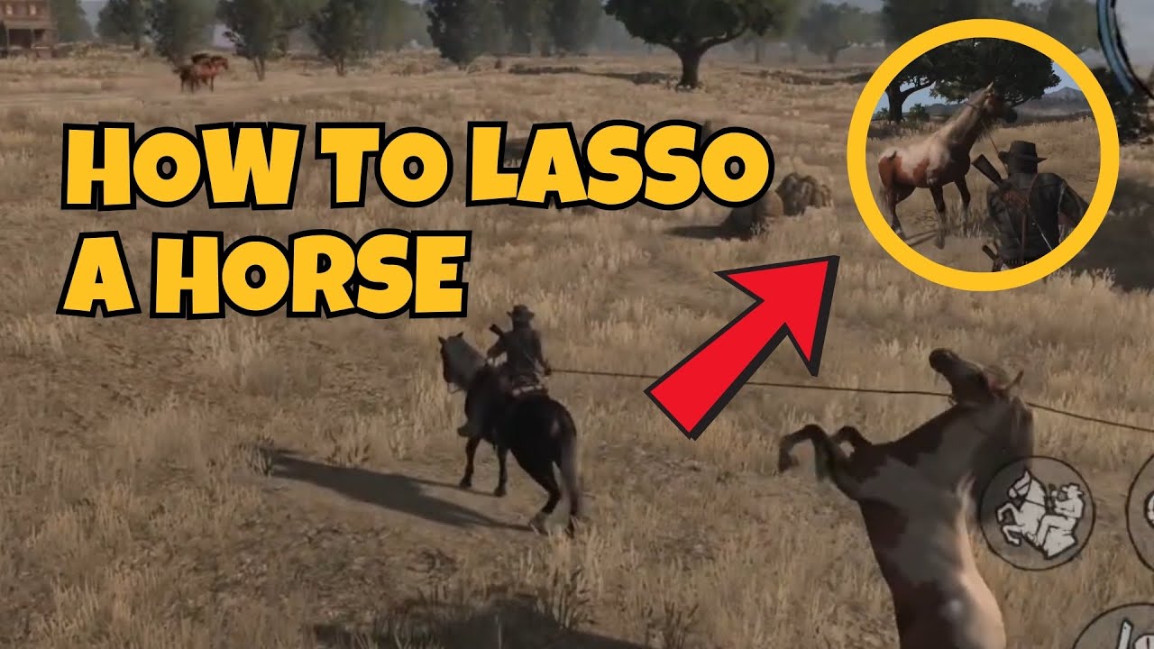 Как поймать лошадь лассо в игре Dead Redemption на Netflix Mobile