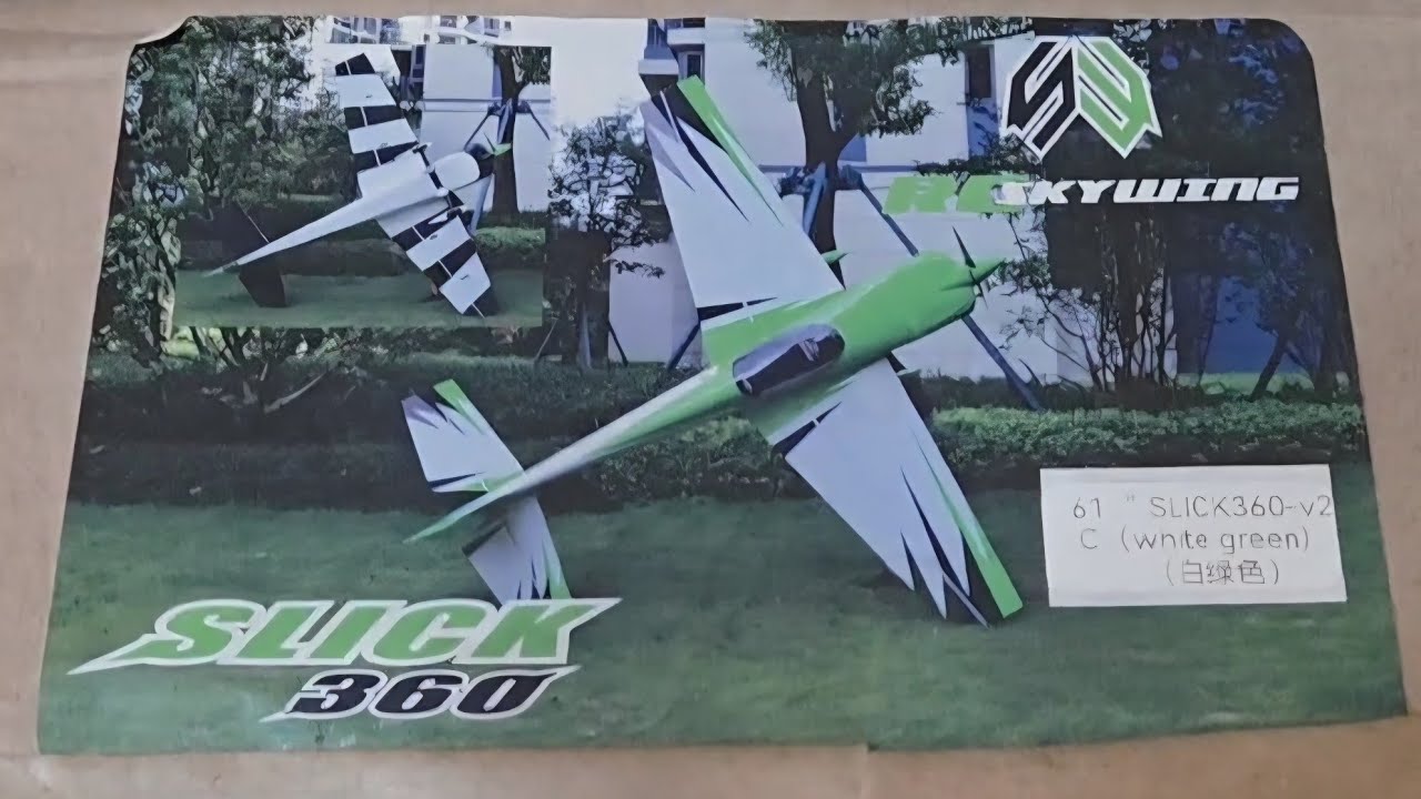 UNBOXING SKYWING RC SLICK 360 61