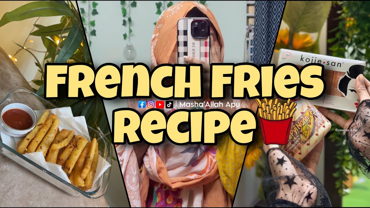বৃষ্টির দিনে French Fries 🍟🥹 | Vlog 08 | Masha’Allah Apu | Sumaisha Tithy