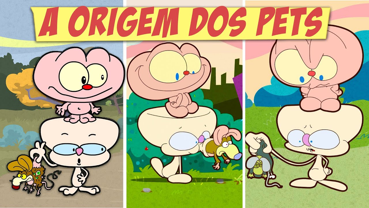Mongo e Drongo e a Origem dos Bichinhos - Quando Mongo e Drongo encontraram os bichos de estimação