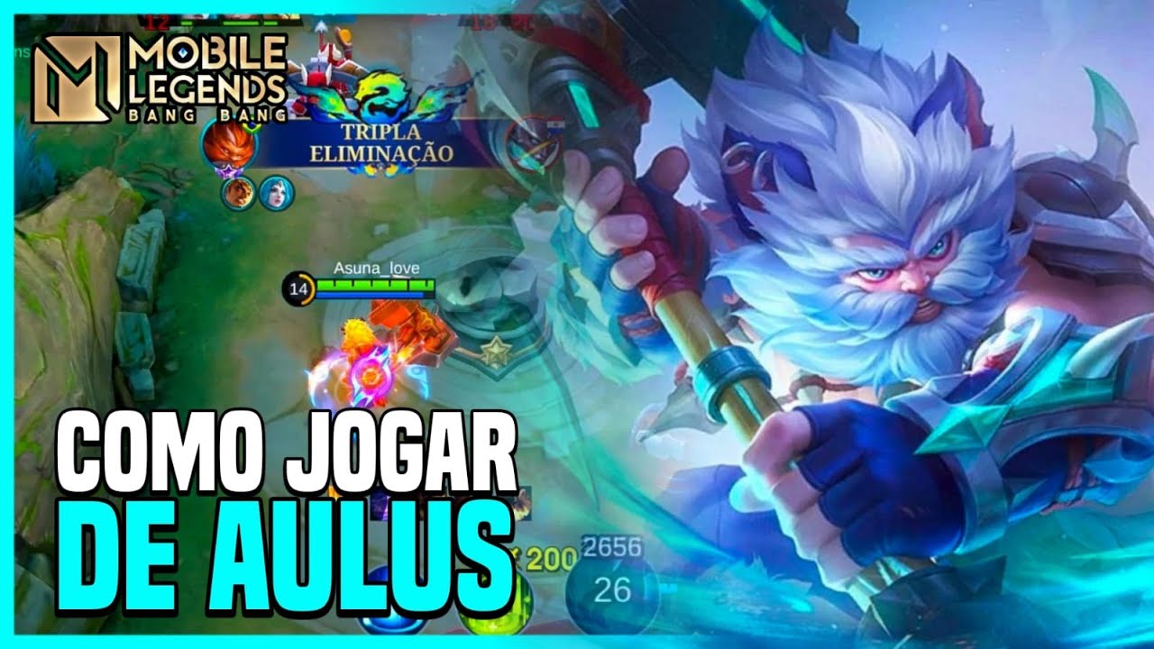[AVAN&Ccedil;ADO] COMO JOGAR DE AULUS | TUTORIAL + BUILD INSANA | MLBB