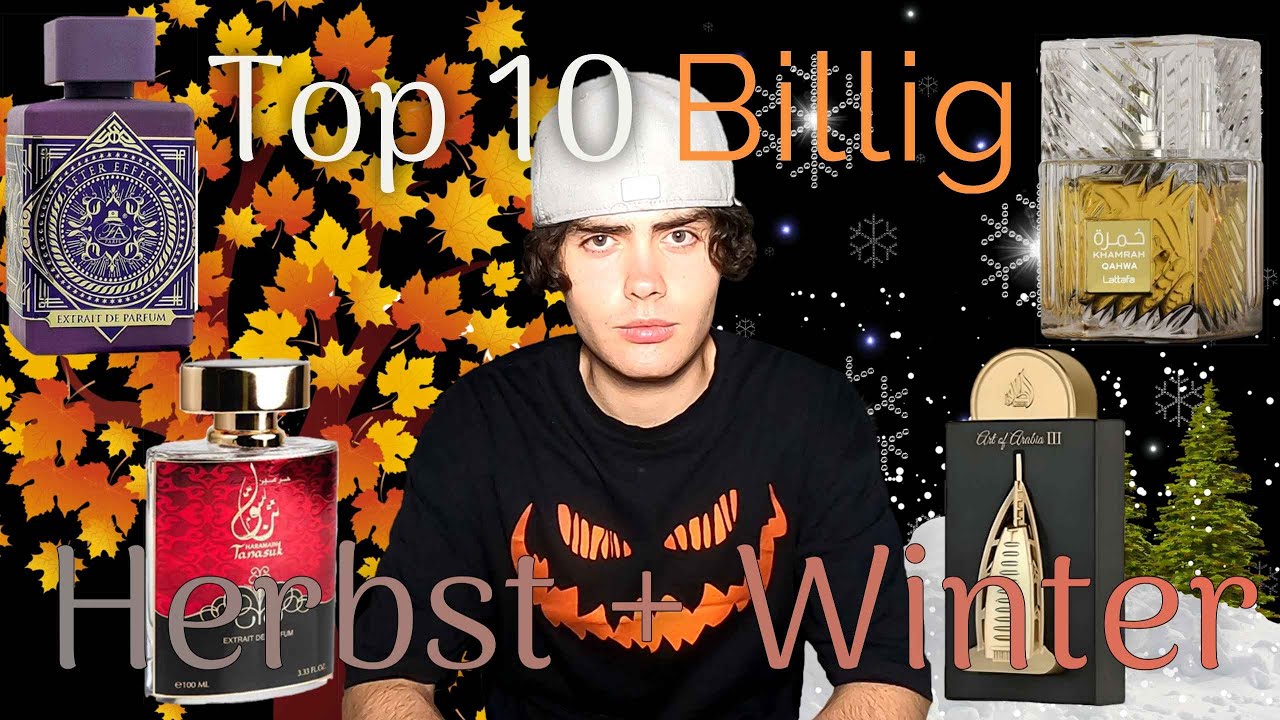 Top 10 billige Düfte im Herbst/Winter auf die ich richtig Lust habe