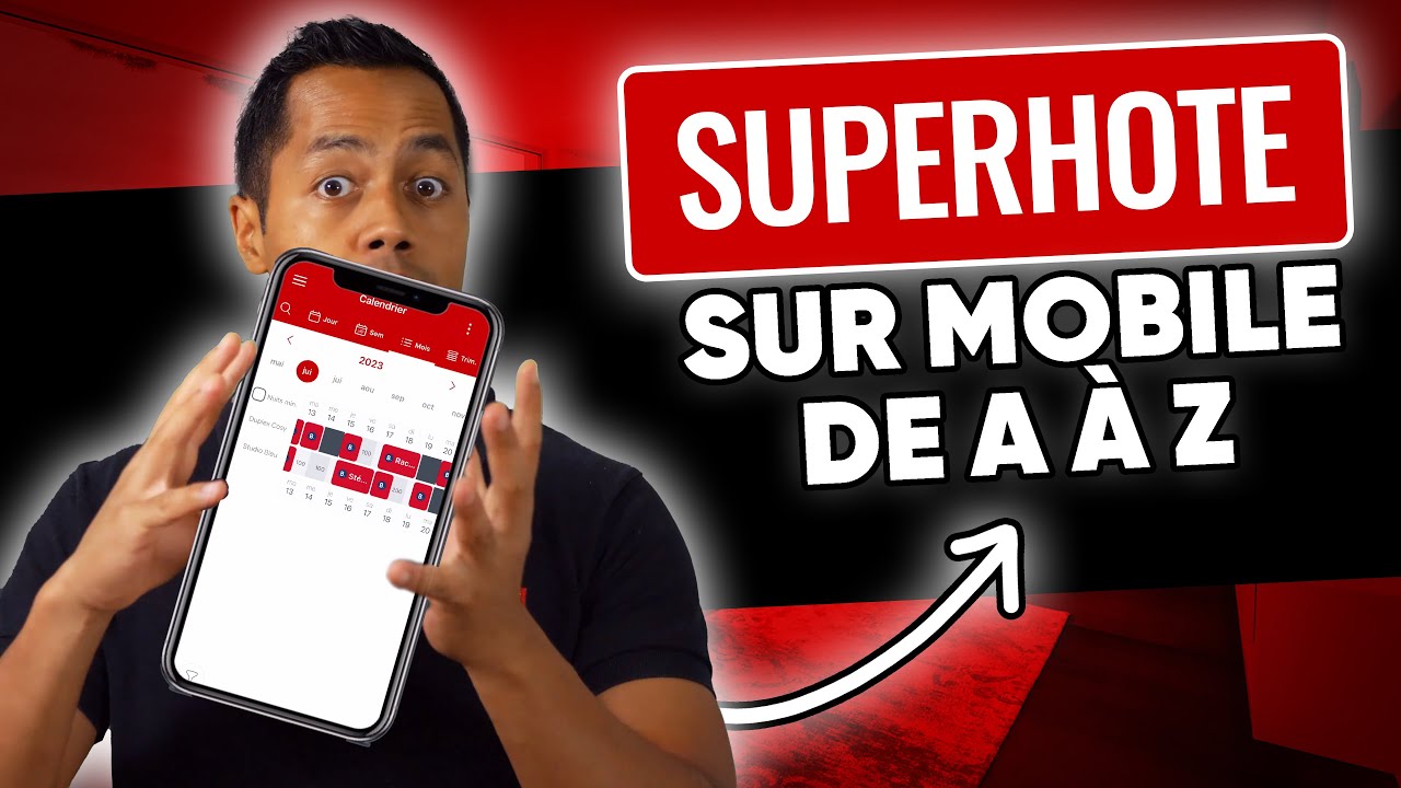 Présentation de l'application mobile SuperHote