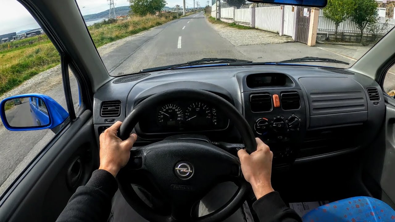 2001 Opel AGILA | 1.2 i 75 HP 110 Nm | manual | acceleration | #POV Virtual Test Drive #Ep.51