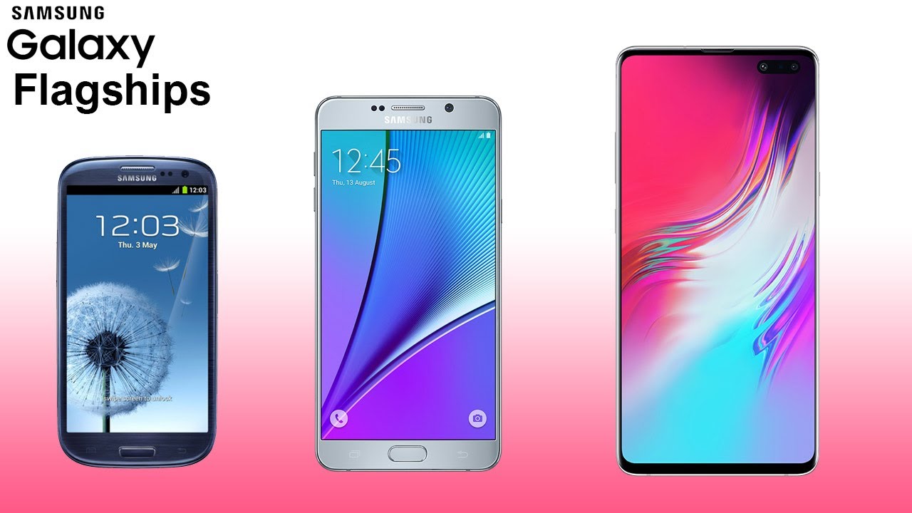 Samsung Flagship Smartphone Evolution