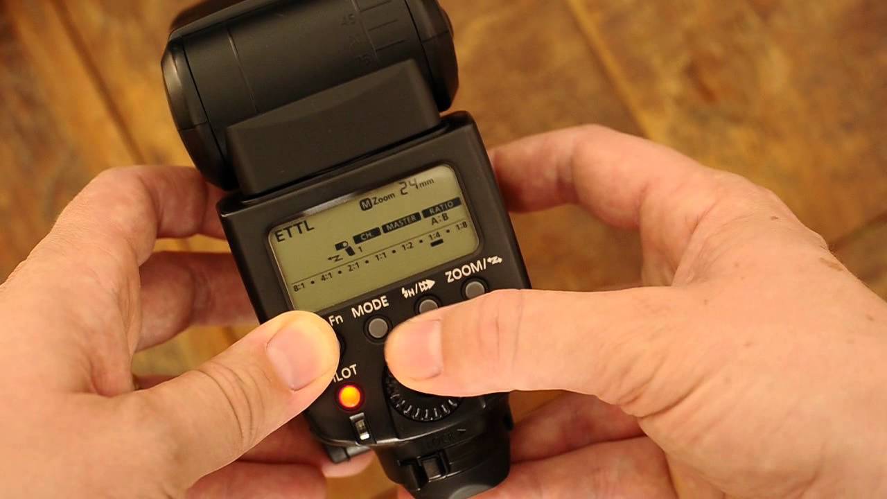 Configurando Canon | 580EXII MASTER