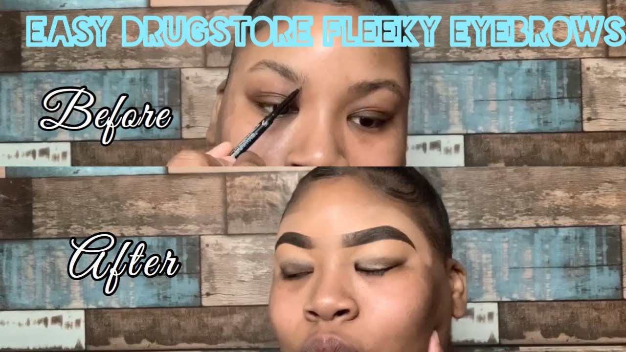 HOW TO: Fleeky Eyebrows Ft. Morphe Brow Pencil| Drugstore| Inexpensive| DeeOnTheBeauty
