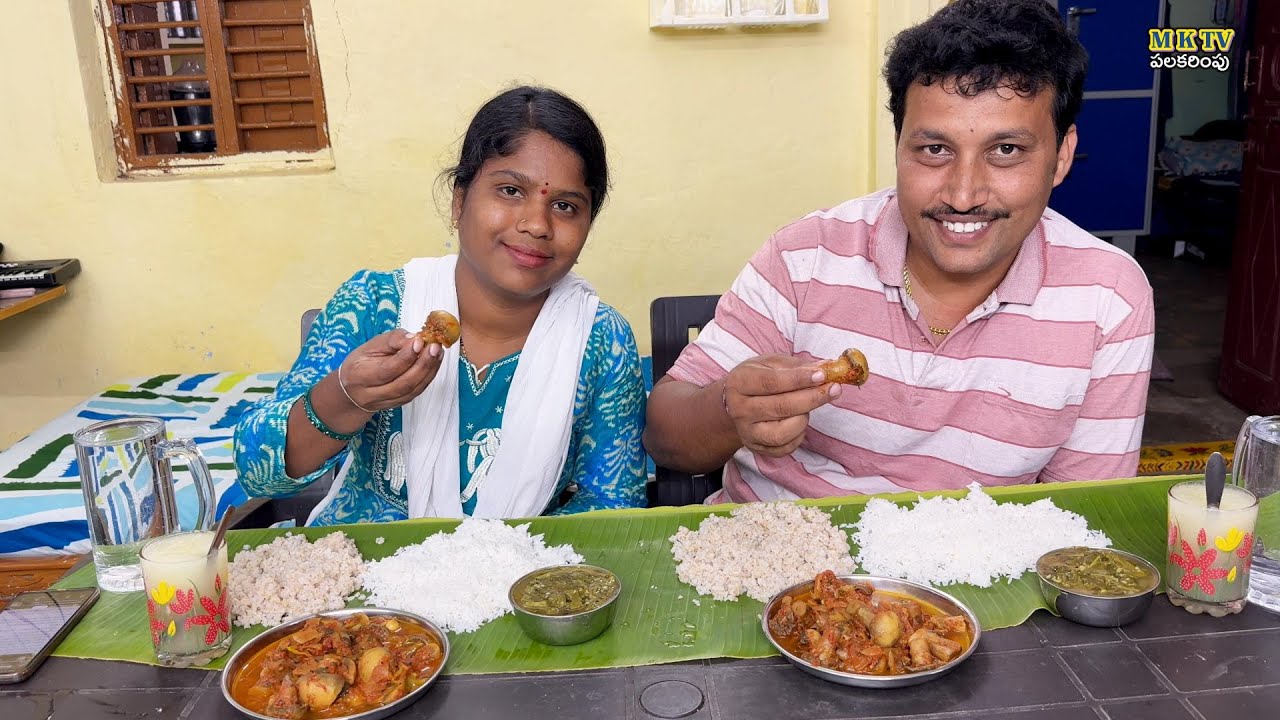 ఆరోగ్యకరమైన Mashroom తిండిపోటి #Eating Challenge#336 || Thindi Poti#MKTV పలకరింపు