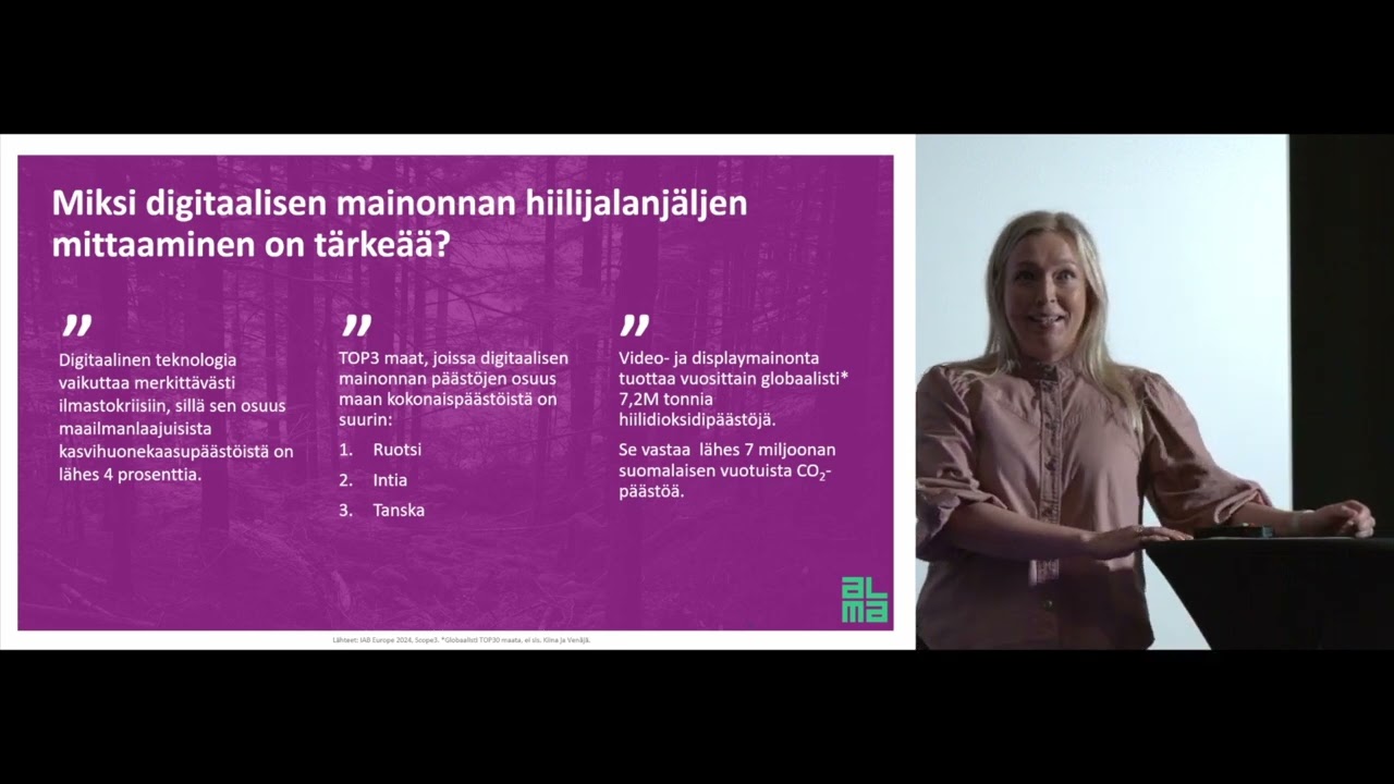 TALLENNE: Vastuullisuus digimarkkinoinnissa - Mit&auml;? Miksi? Miten?
