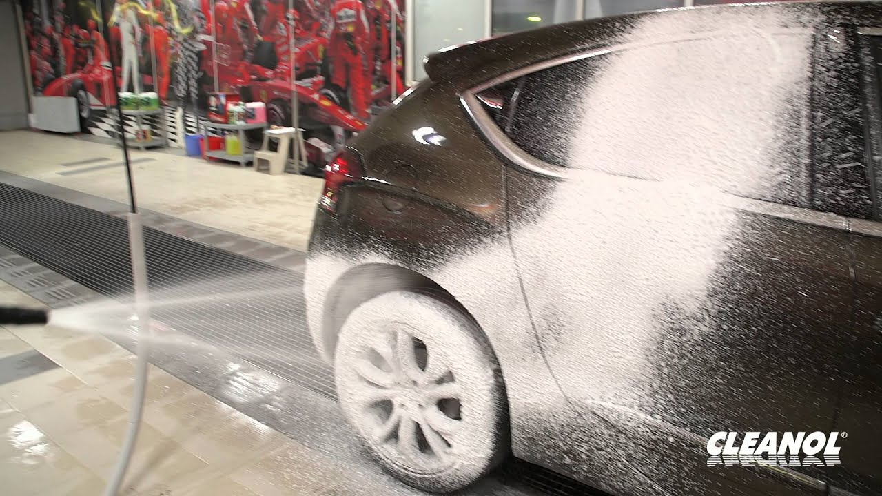 Бережная бесконтактная мойка с автошампунем Cleanol Turbo