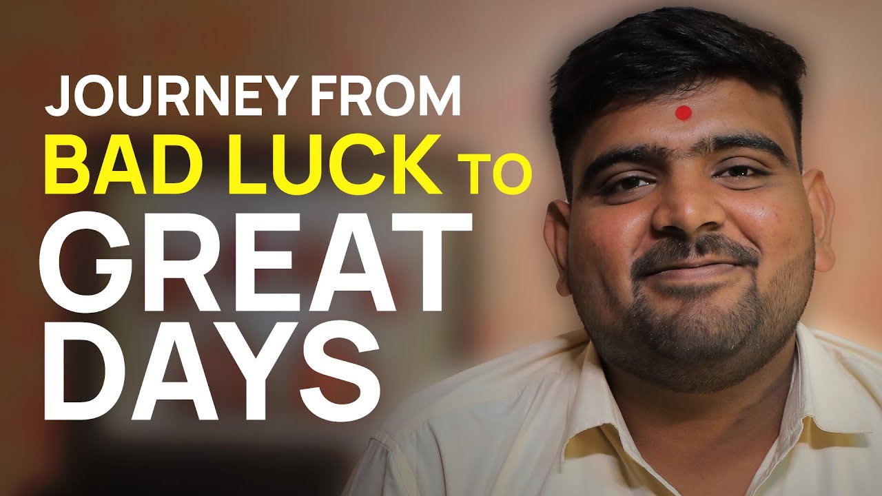 Journey from BAD LUCK to GREAT DAYS - Pawan Singh