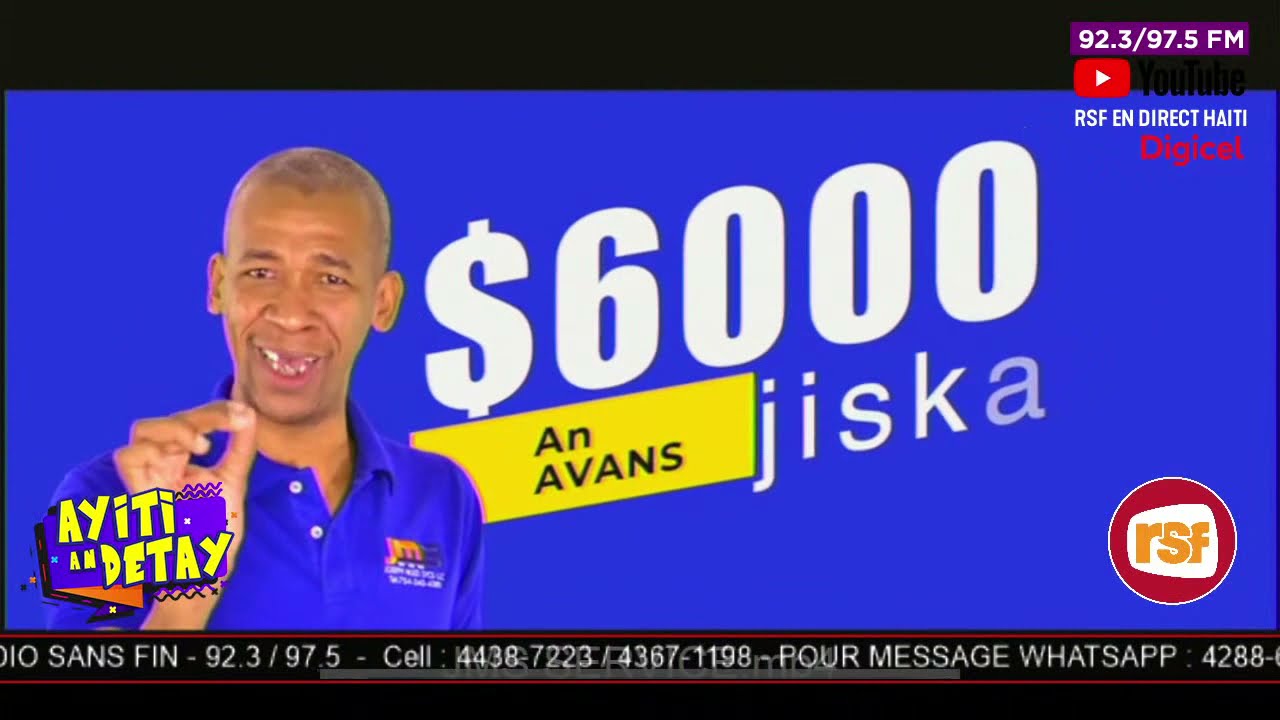 AYITI AN DETAY - 19 MARS 2021 - 8H AM