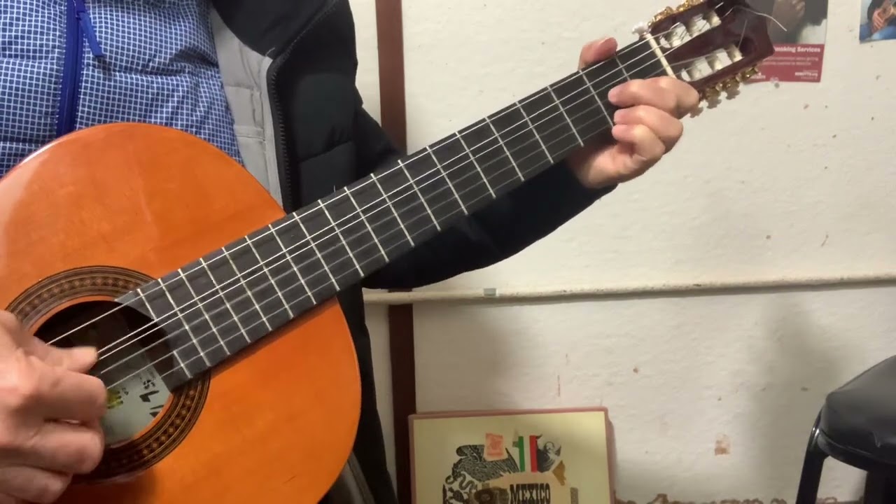 Como tocas las gaviotas con bajo y melod&iacute;a
